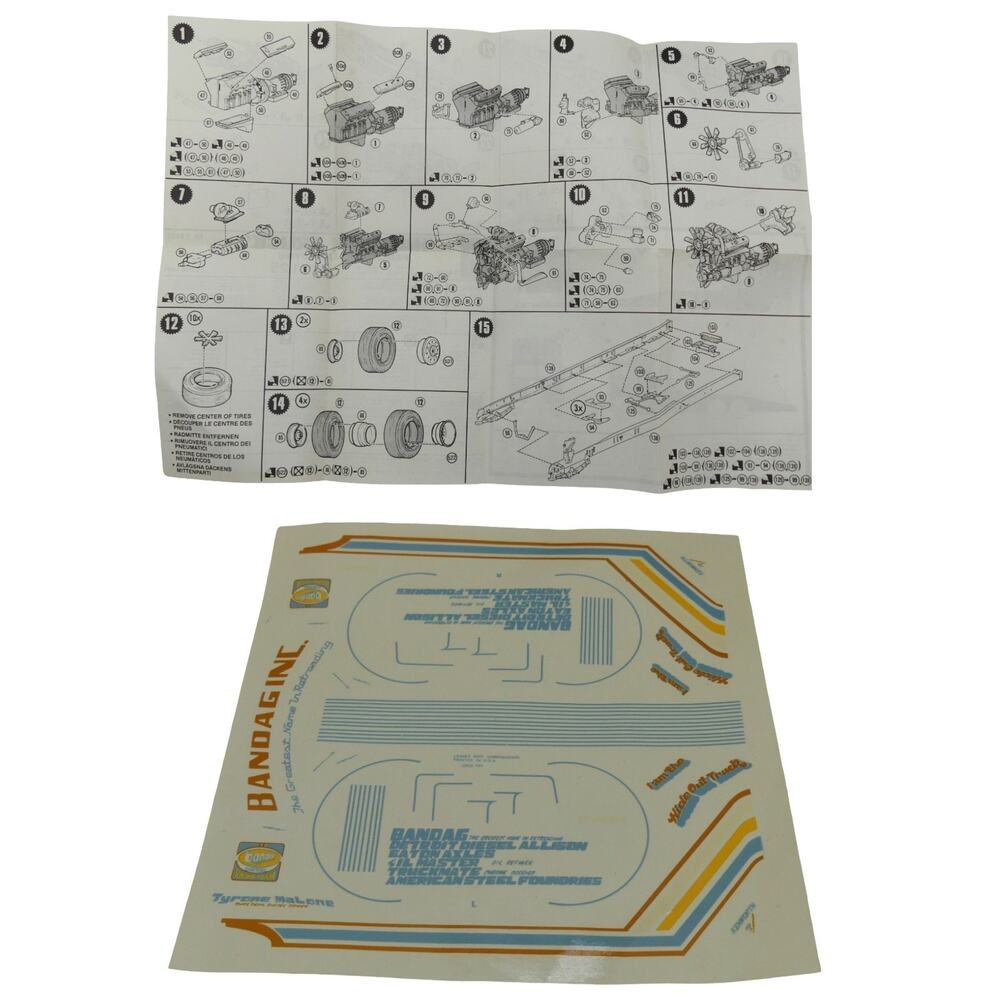 Matchbox AMT Tyrone Malone's Kenworth Aerodyne Hideout Truck 1/25 Model Kit - Picture 8 of 16